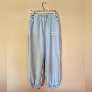 Light Blue Newport Beach California Sweatpants Size S